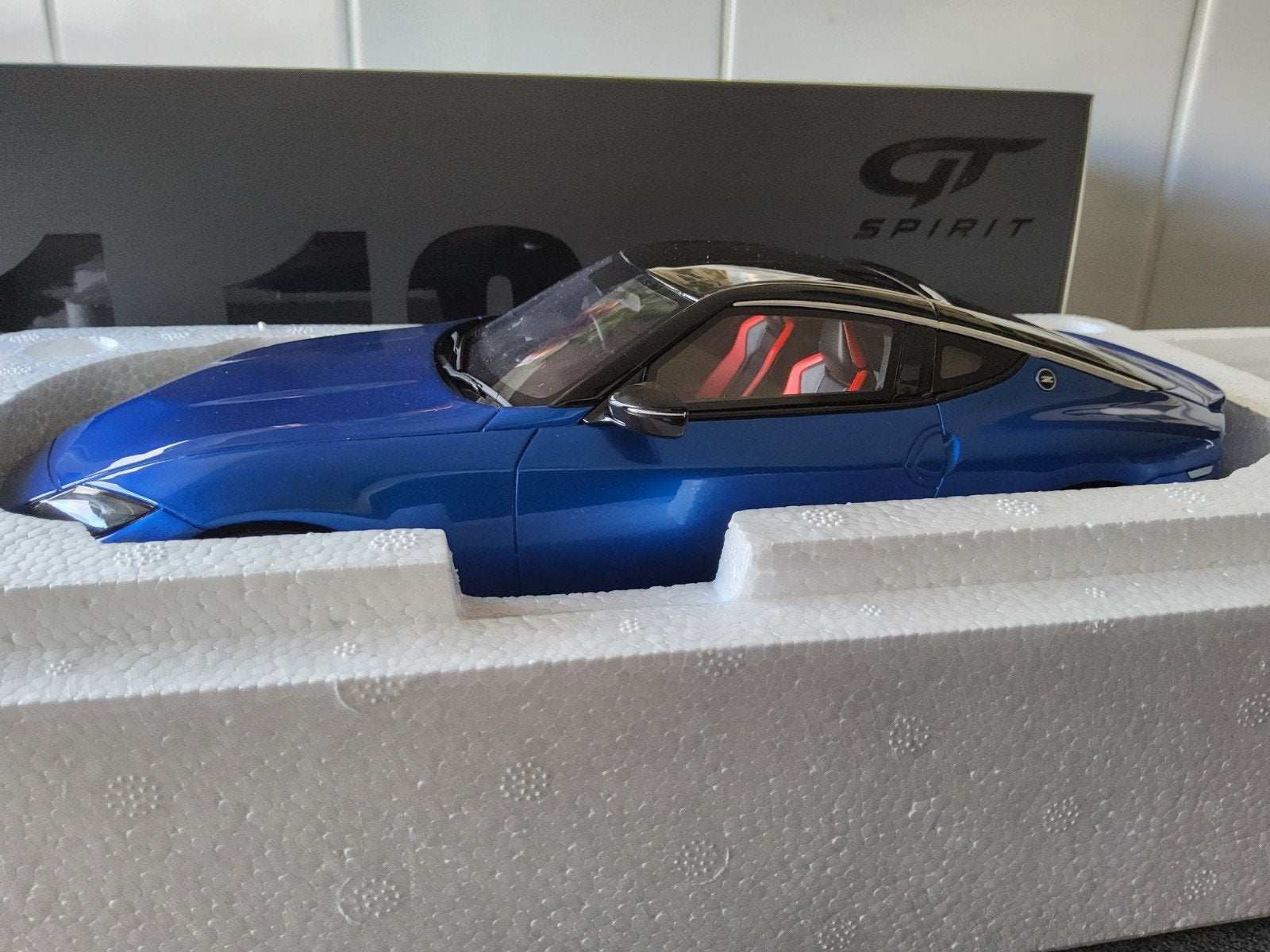 Nissan Fairlady Z Blue., Ophalen of Verzenden