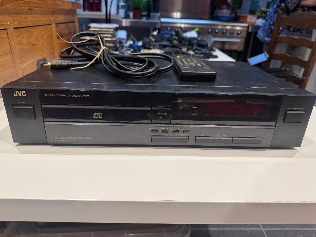 JVC XL-V221 CD-speler – Inclusief Afstandsbediening, Audio, Tv en Foto, Cd-spelers, Ophalen, Gebruikt, JVC