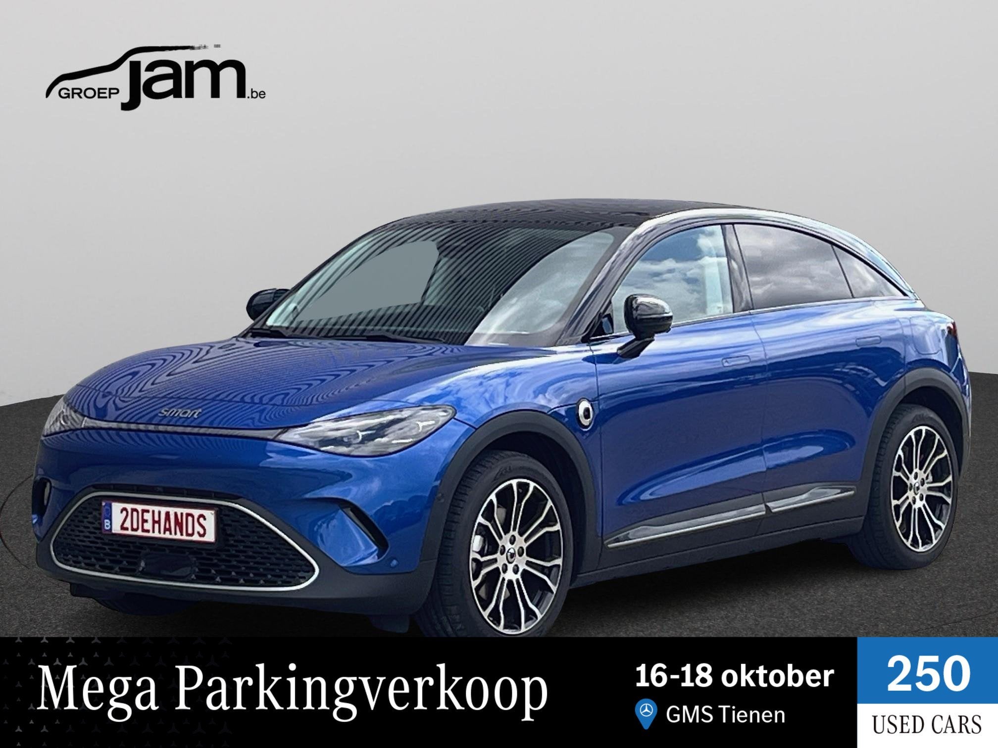 Smart #3 Premium 66 kWh (automatique), Autos, Cuir, Achat, Entreprise, https://public.car-pass.be/vhr/ba036d47-31d7-45e7-ba8e-5b2f5163718a