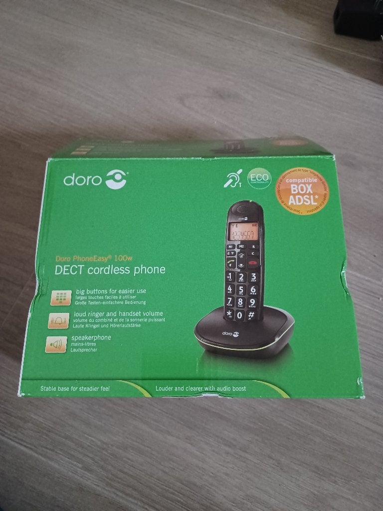Draagbare vaste telefoon, Telecommunicatie, Ophalen, Zo goed als nieuw, 1 handset
