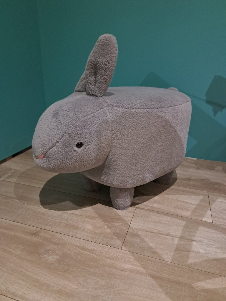 Kinderpoefje konijn, Gris, Autres marques, Enlèvement, Siège
