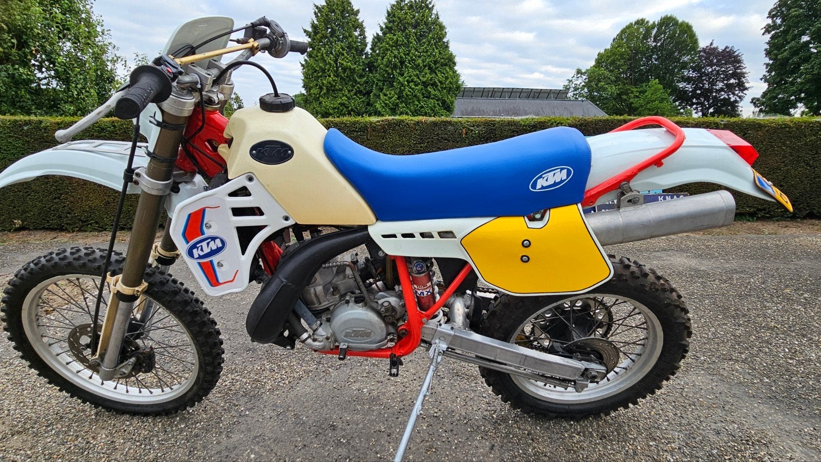 Ktm Gs 350cc 1987 Met Ned. Kent., Motoren, Motoren | KTM, Bedrijf, Enduro, 350 cc, 1 cilinder