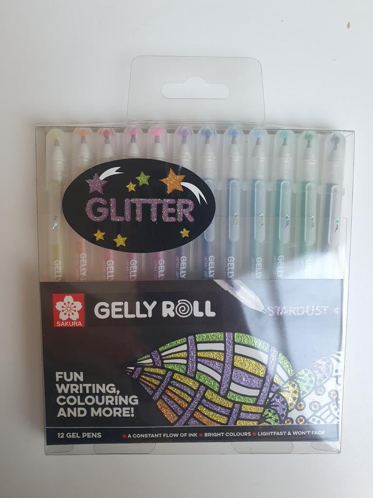 Sakura Gelly Roll glitter pennen - set van 12, Ophalen