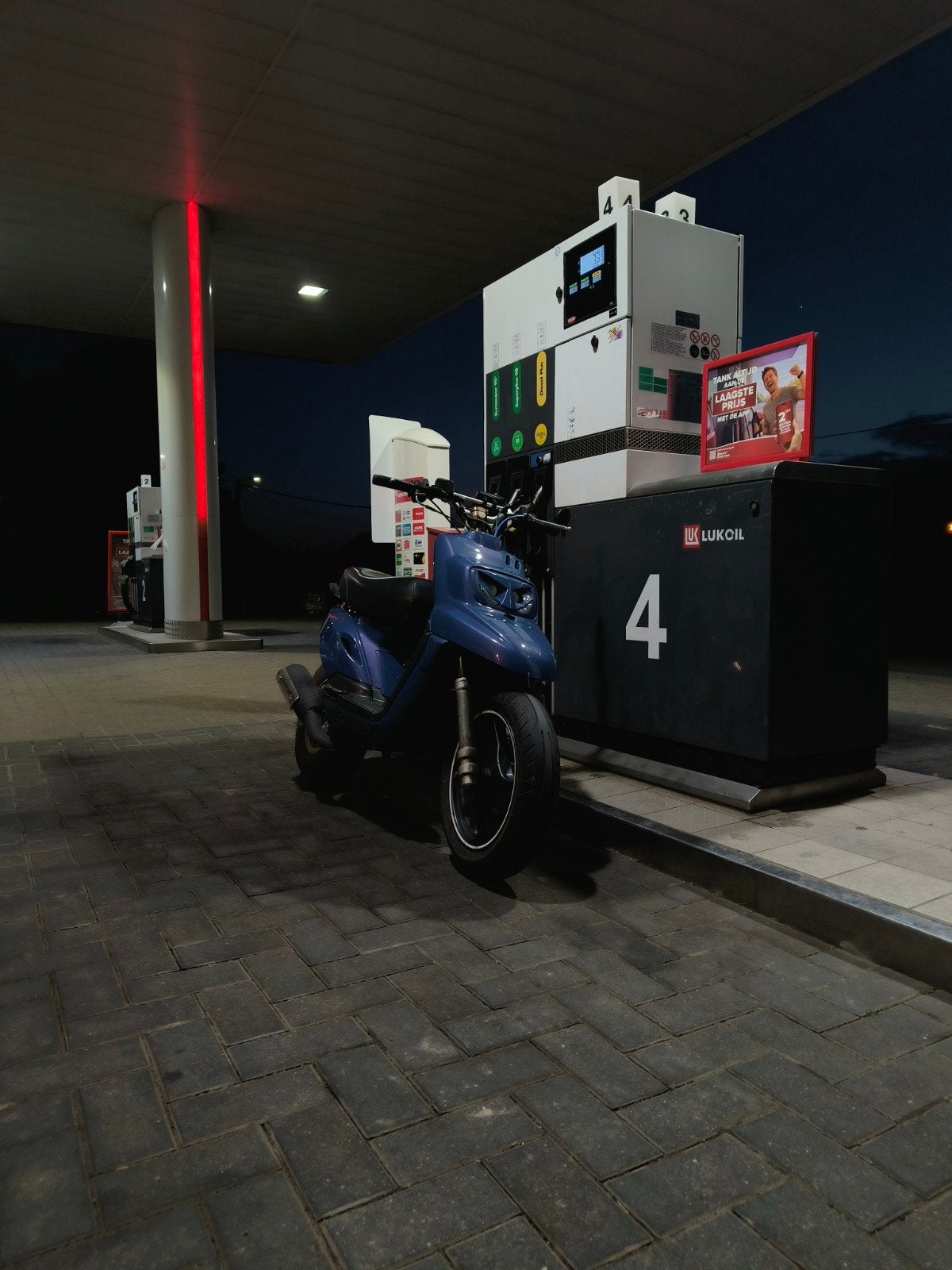 mbk booster (project brommer rijd en start niet), Ophalen