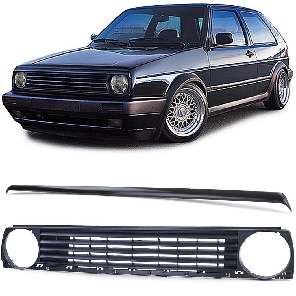 Booskijker + Grill Geschikt Voor Volkswagen Golf 2, Autos : Divers, Tuning & Styling, Envoi