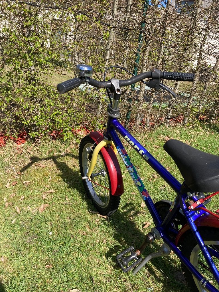 Kinderfiets, Ophalen