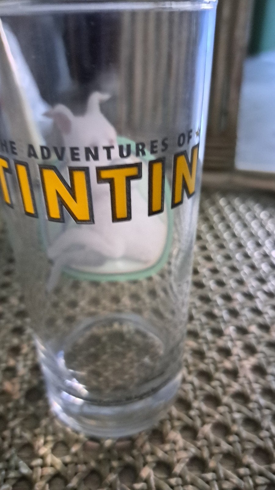 Glas van tintin, Collections, Enlèvement, Comme neuf, Verre à soda