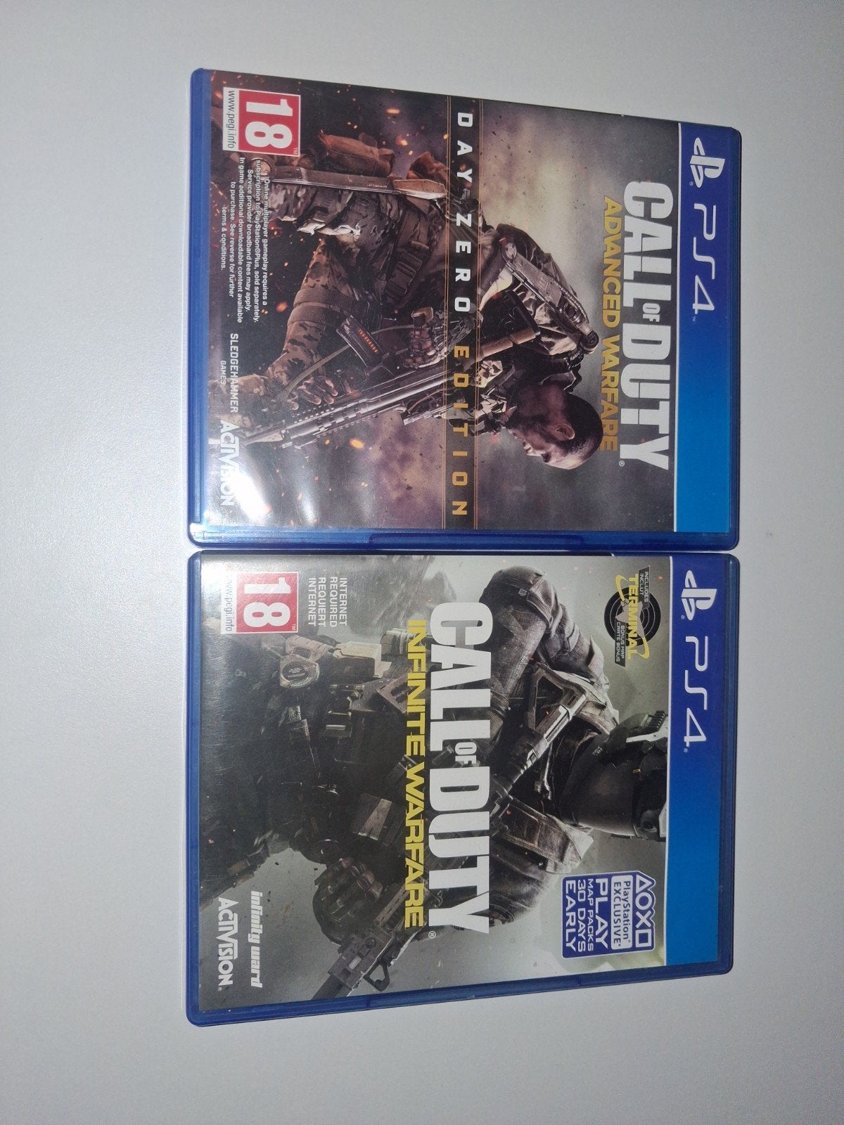 Call of Duty Infinite en Advanced Warfare, Ophalen