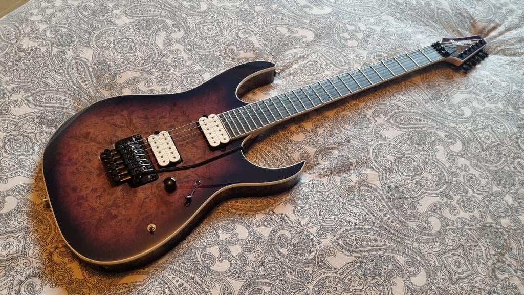 Ibanez RGIX6DLB Supernova Burst réglé par SuperFly Guitars, Musique & Instruments, Instruments à corde | Guitares | Électriques