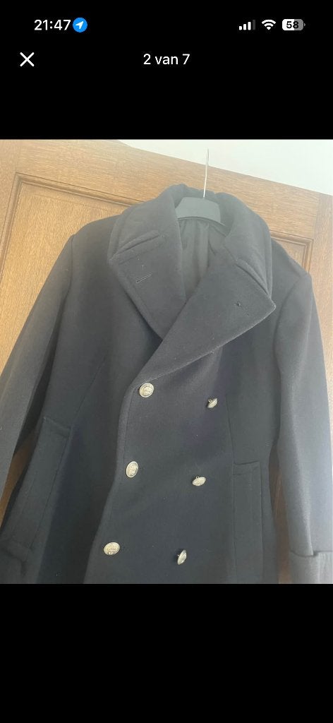 Dames mantel donker Blauw, Kleding | Dames, Ophalen, Gedragen, Blauw