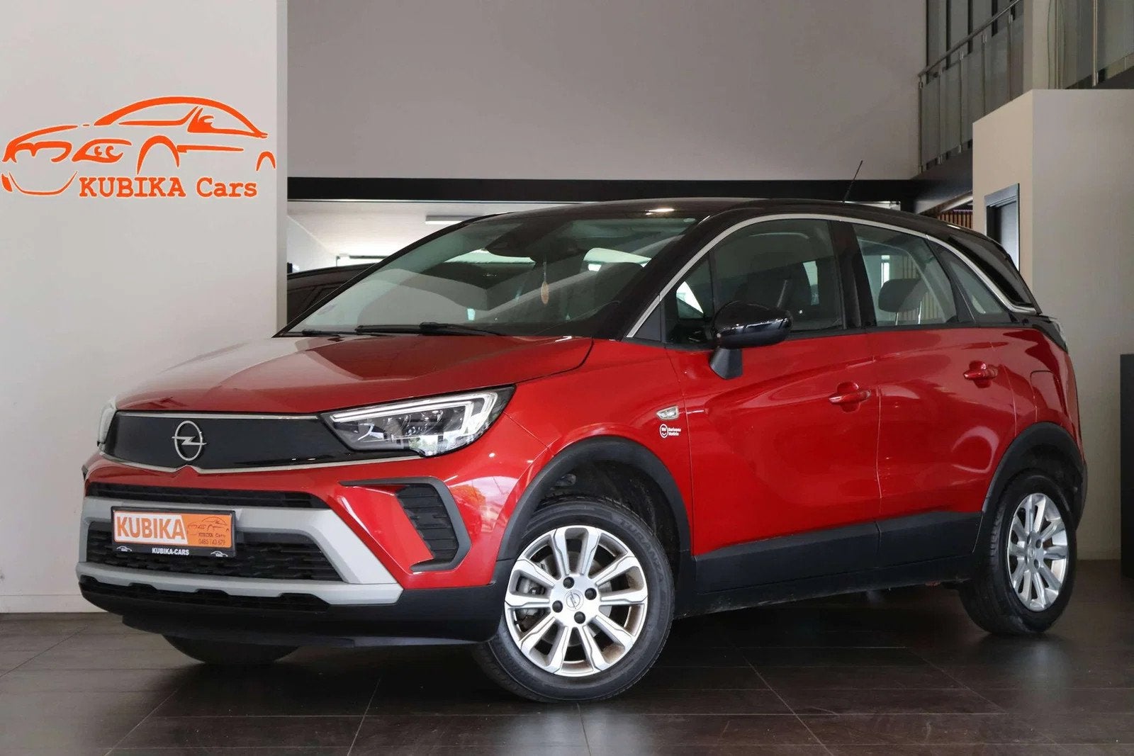 Opel Crossland 1.2 Turbo Elegance Airco LijnA CruiseC Garant, Autos, Opel, Rouge, Achat, 1280 kg, Entreprise