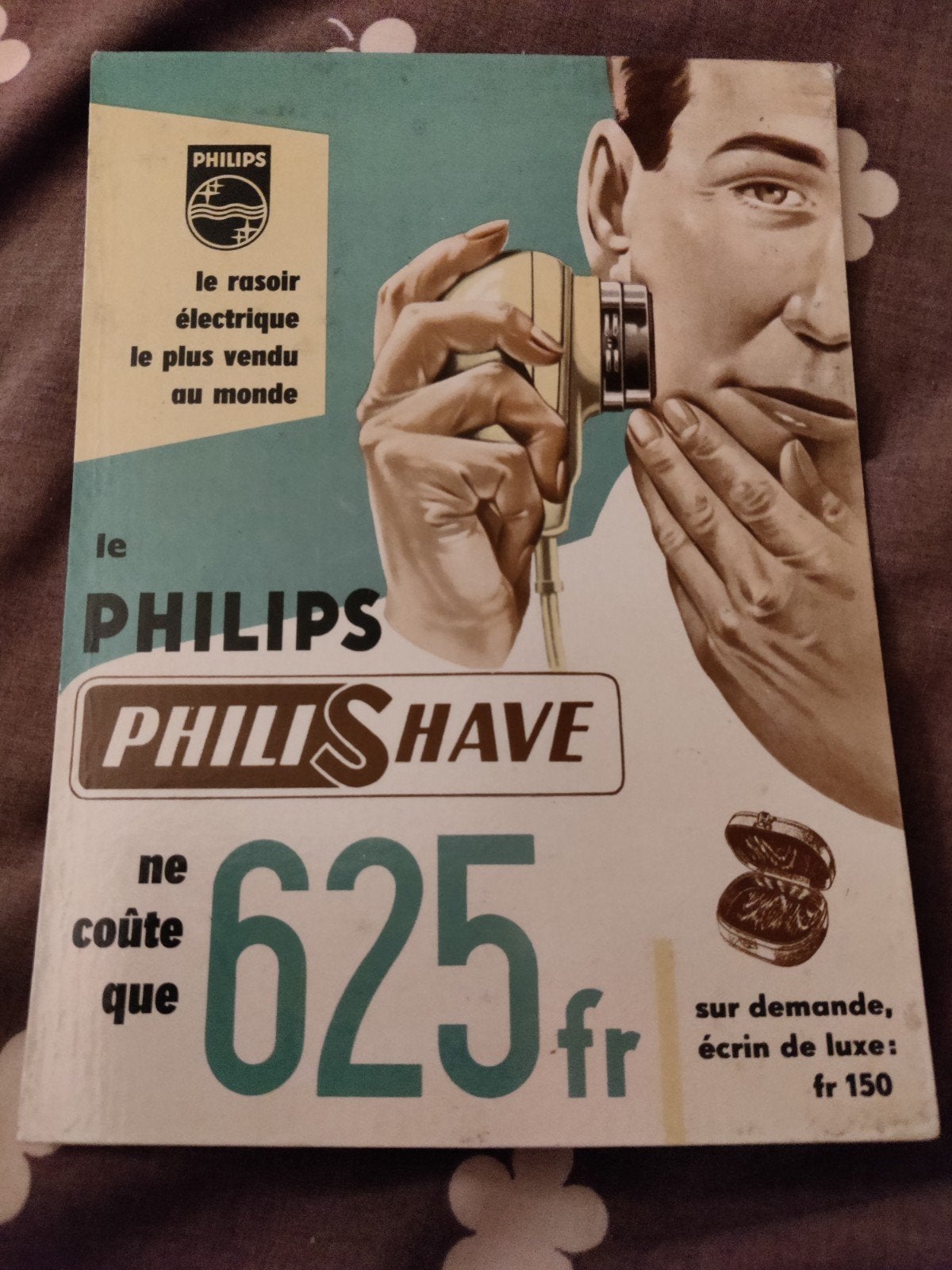 reclamebordje Philips,, Verzamelen, Verzenden, Zo goed als nieuw, Reclamebord