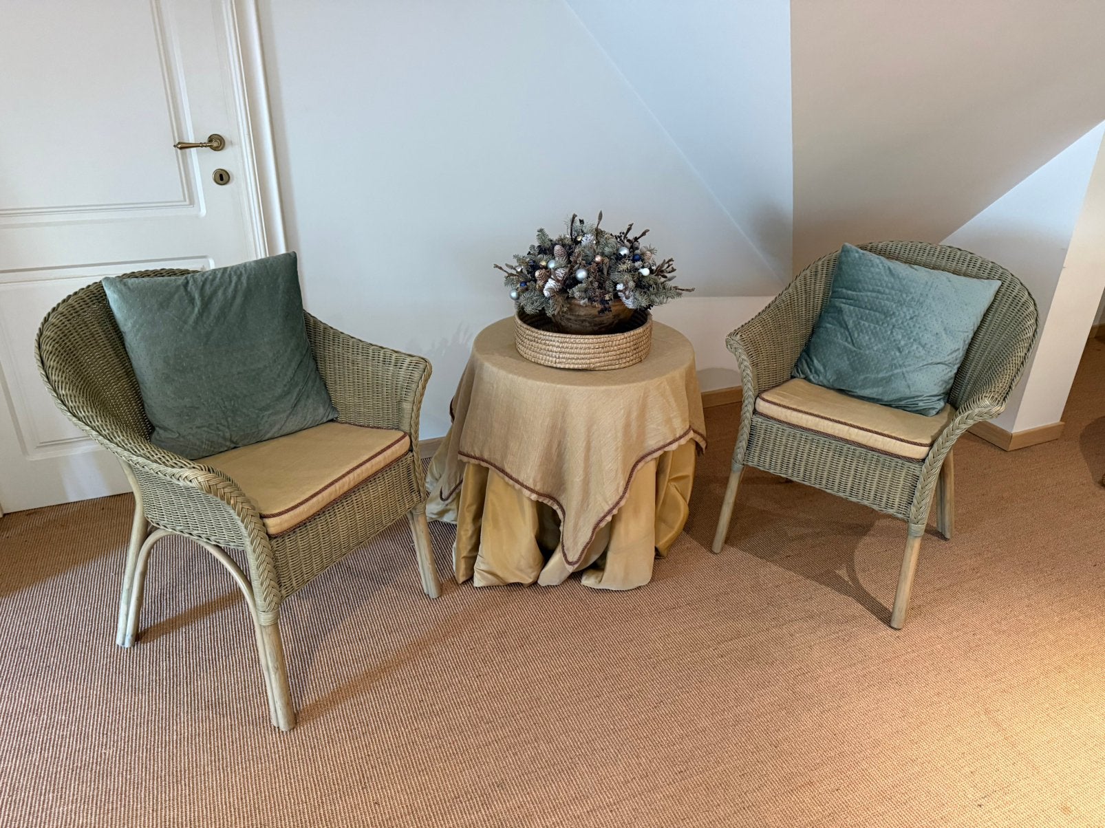 2 armstoelen rotan, Enlèvement, Comme neuf