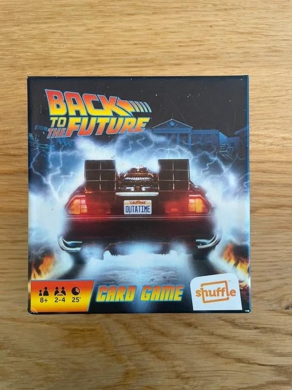 Jeu de cartes Retour vers le futur, Hobby & Loisirs créatifs, Jeux de société | Jeux de cartes, Neuf, 1 ou 2 joueurs, Trois ou quatre joueurs