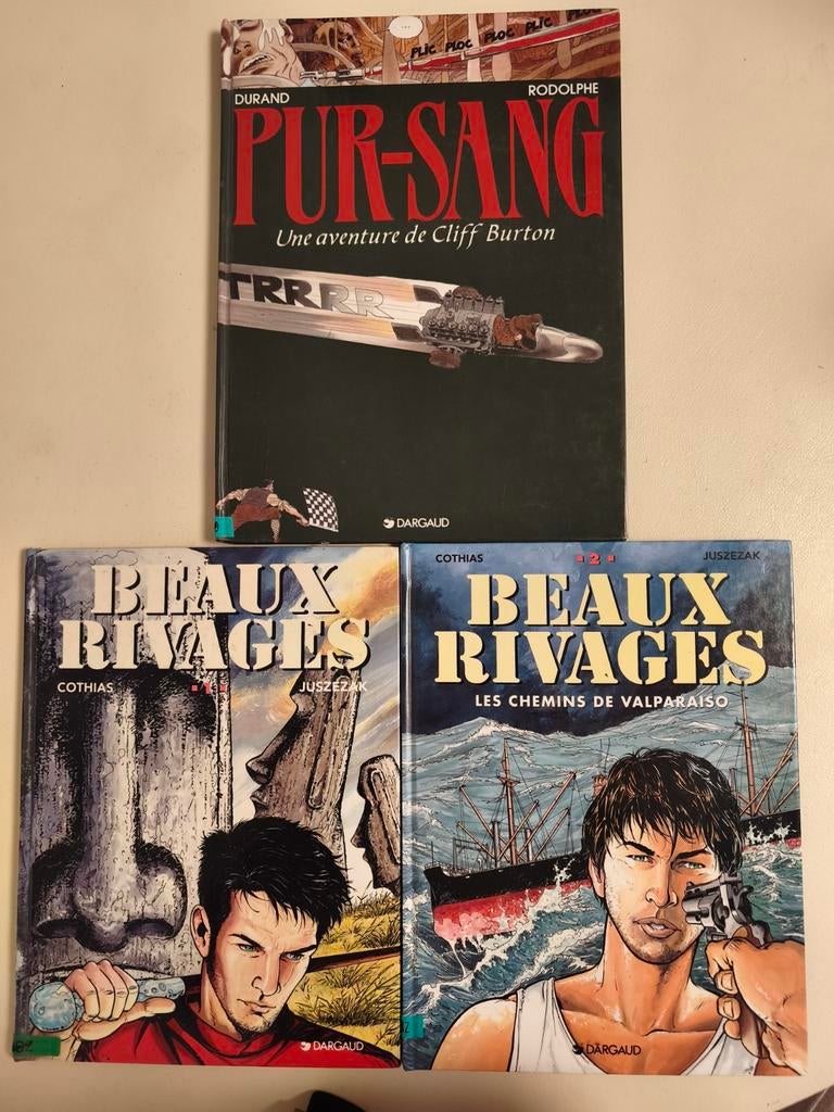 3 bandes dessinées des éditions Dargaud, Envoi