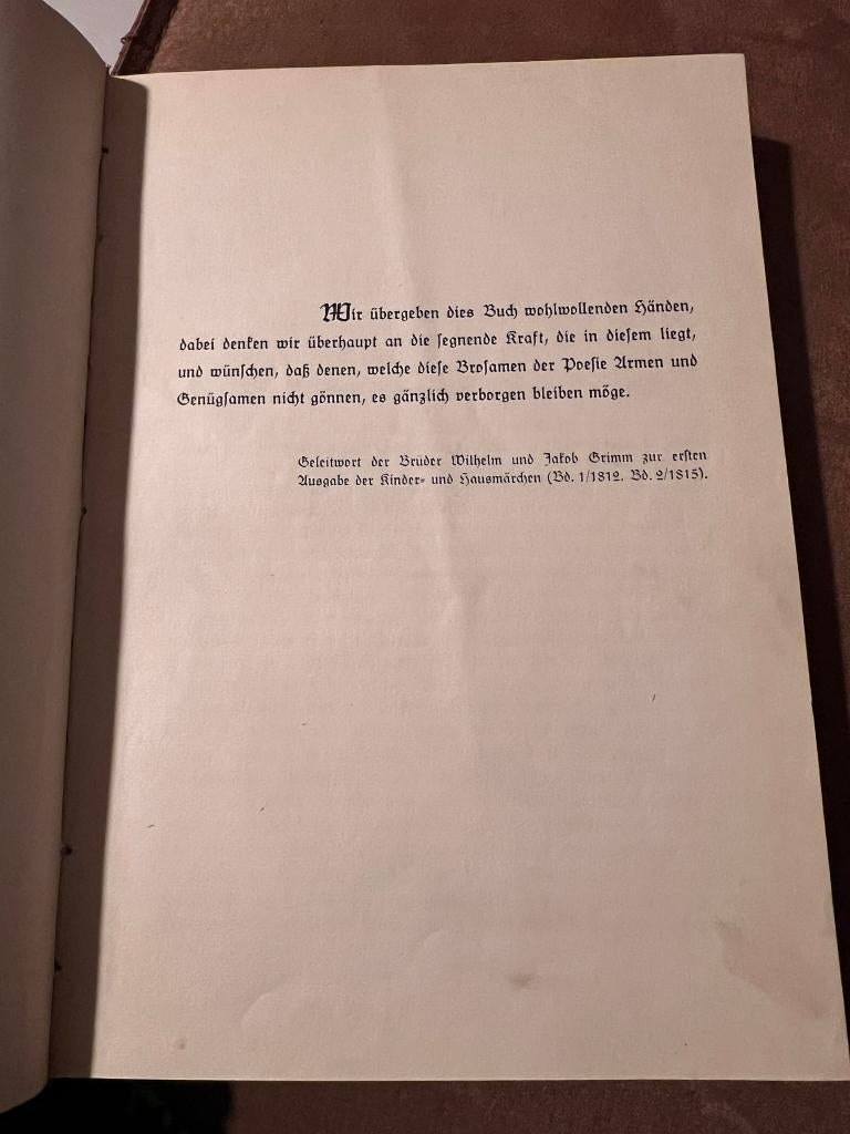 Grimms Märchen : ein Buch der Deutschen - Grimm, Boeken, Ophalen of Verzenden, Gelezen, Grimm