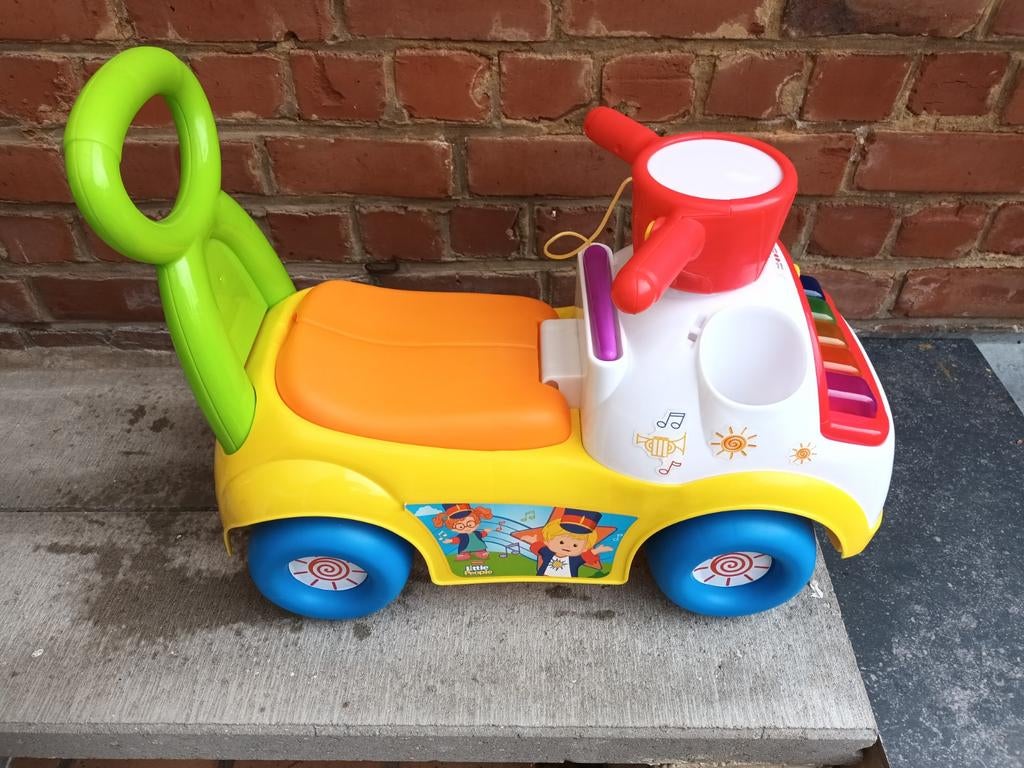 Porteur pousseur Fisher price, Enlèvement