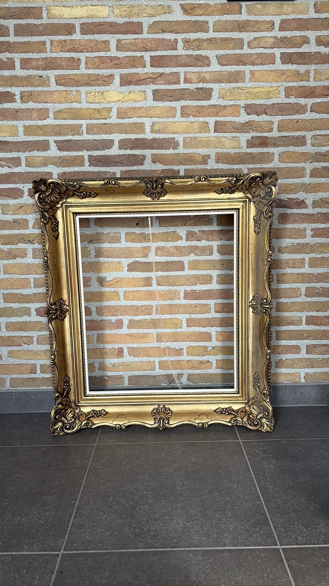 Gouden schilderijlijst, Ophalen, Zo goed als nieuw, Schilderijlijst