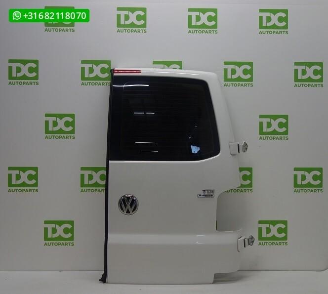 VW Transporter T5 GP (09-15) Achterdeur rechts met ruit wit, Auto-onderdelen, Gebruikt, Achter, Ophalen of Verzenden, Volkswagen