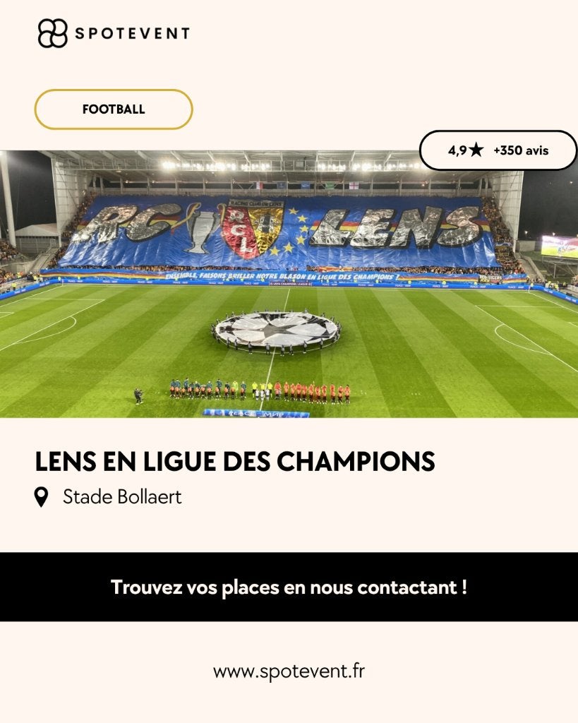 Lens - Champion's League - Tickets, Tickets & Billets