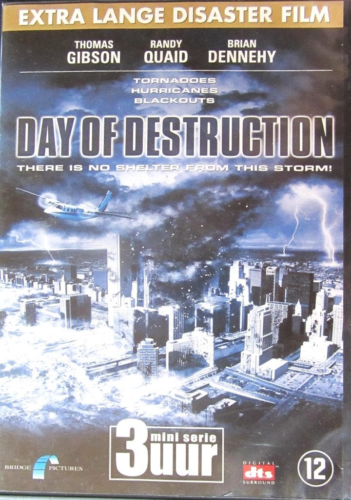 DVD RAMPENFILM- DAY OF DESTRUCTION (ZELDZAAM), Cd's en Dvd's, Dvd's | Actie, Eerste persing, Alle leeftijden, Nederlands, Overige genres