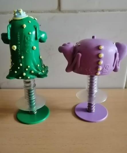 2 Figurines à ressort Kid Paddle/Game over - Dupuis 2000, Enlèvement ou Envoi, Comme neuf, Fantasy
