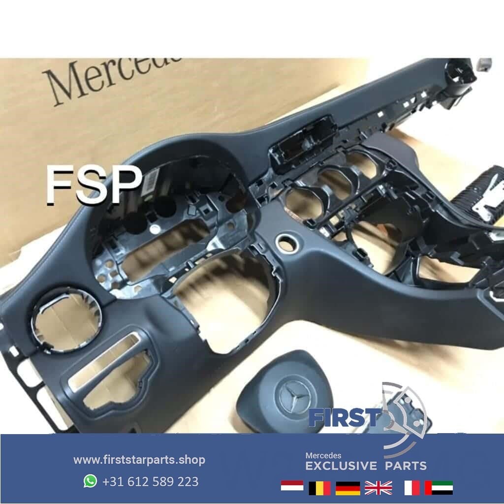 W205 amg dashboard + airbag set Mercedes C Klasse C205 S205, Gebruikt, -, Ophalen of Verzenden, -