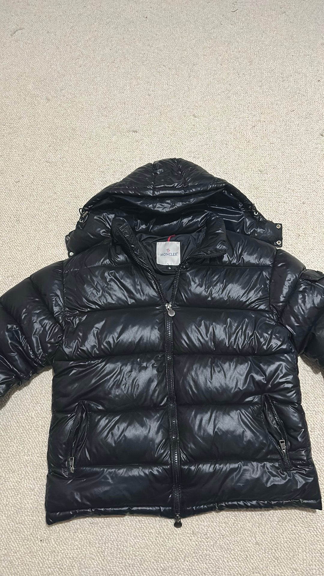Puffer jas, Ophalen of Verzenden, Zo goed als nieuw, Maat 48/50 (M), Zwart
