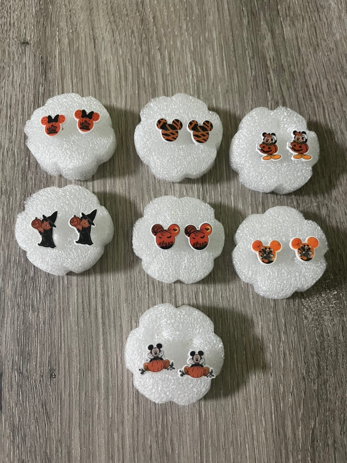 Boucles d’oreilles beuves Halloween 5€ la paire, Handtassen en Accessoires, Ophalen, Nieuw