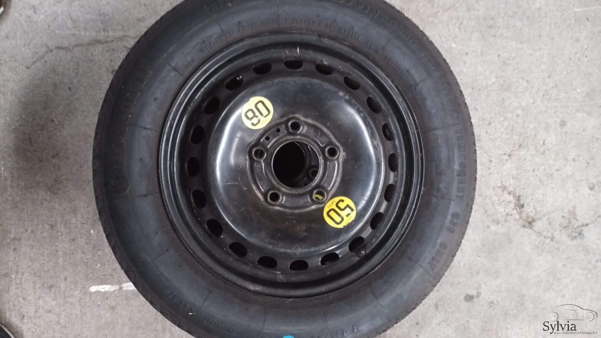 Reservewiel thuiskomer 15 inch BMW 3 serie E36 E46, Auto-onderdelen, Gebruikt, -, -, Banden en Velgen