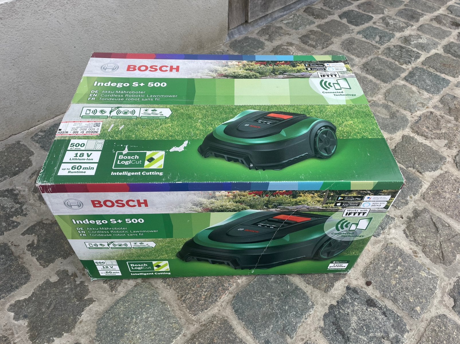 Grasrobot, Enlèvement, Neuf