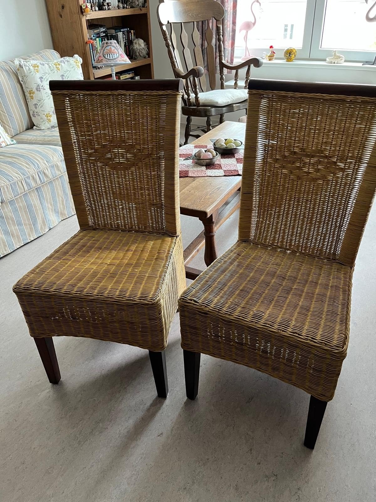 Chaises en rotin, Maison & Meubles, Chaises, Enlèvement