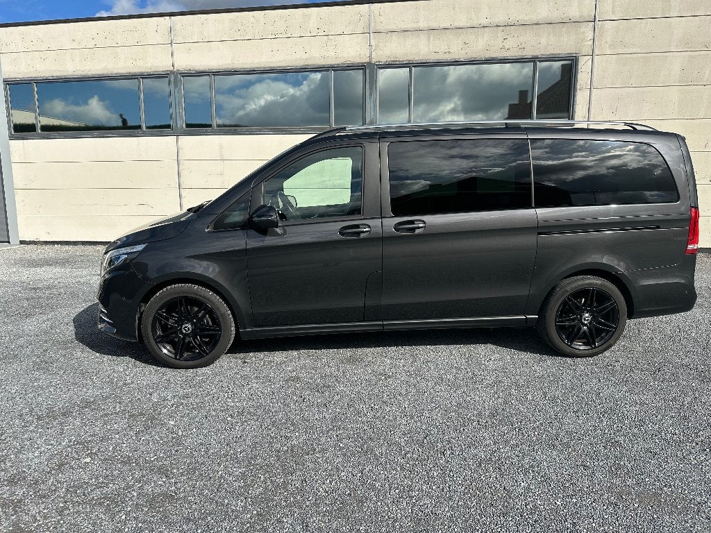 Mercedes V 300d, Autos, Cuir, Euro 6, 2000 kg, Noir