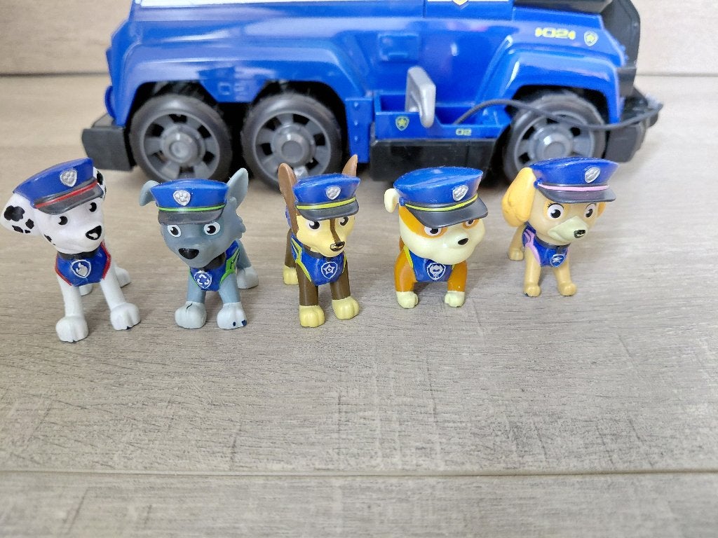 Paw Patrol team cruiser, Ophalen, Gebruikt