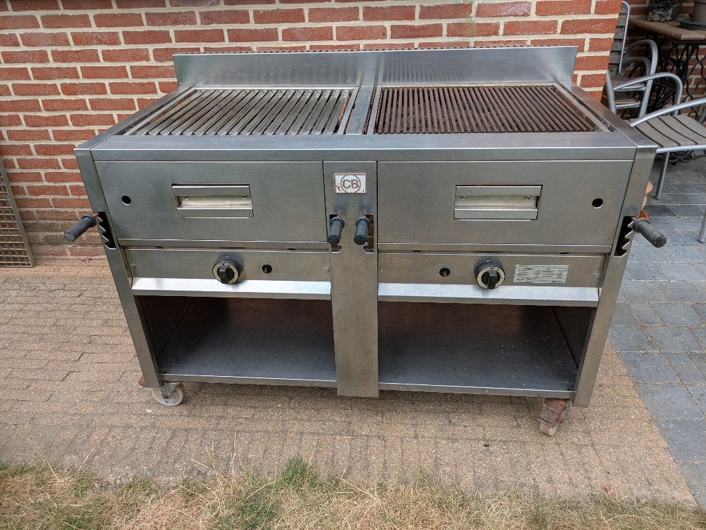 Gril à lave à gaz., Articles professionnels, Enlèvement, Utilisé, Cuisinière, Friteuse et Grils