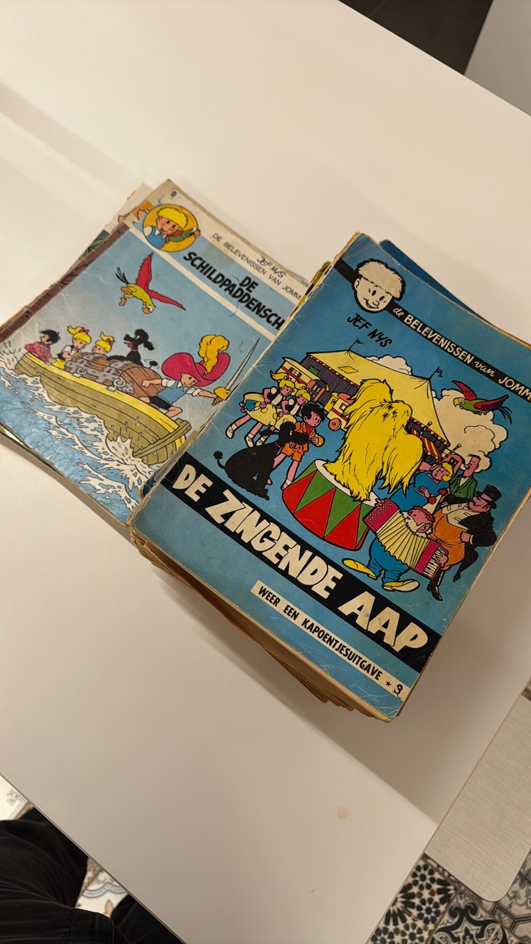 Jommeke strips, Meerdere comics, Ophalen, Gelezen, Europa