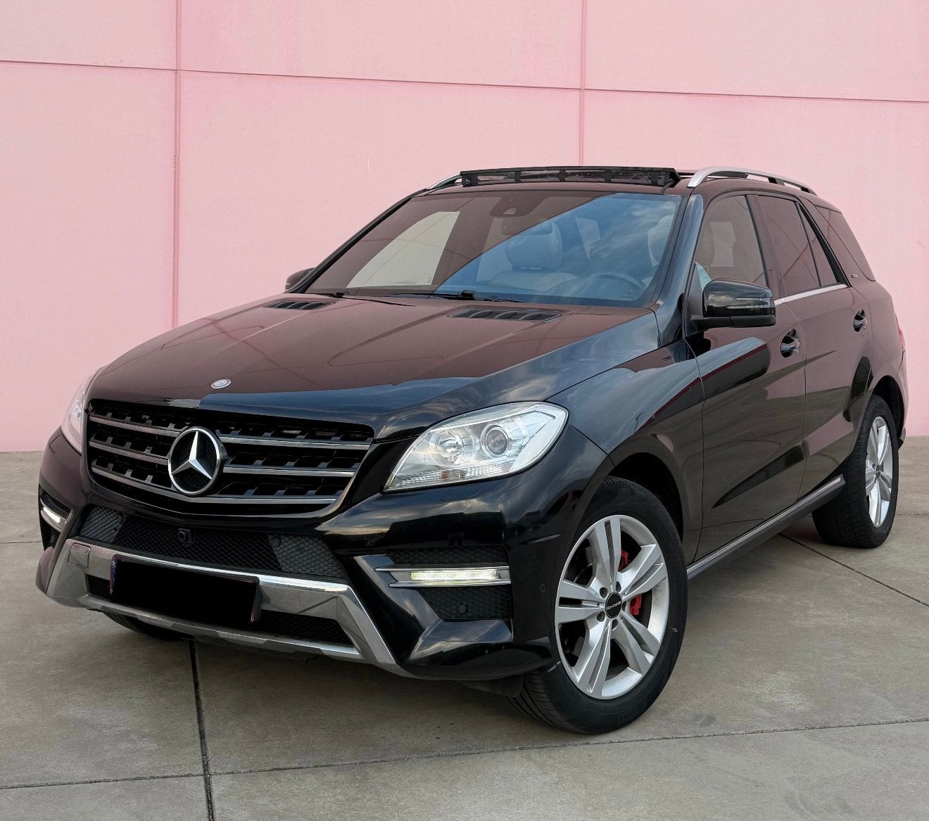 Mercedes ml 250, Auto's, Bluetooth, Bruin, Leder, Diesel