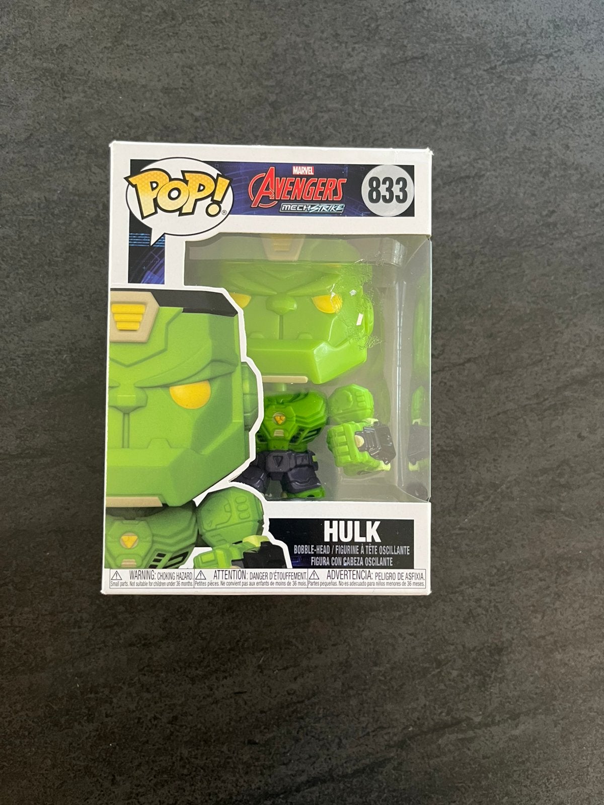 Pop Hulk, Enlèvement, Comme neuf