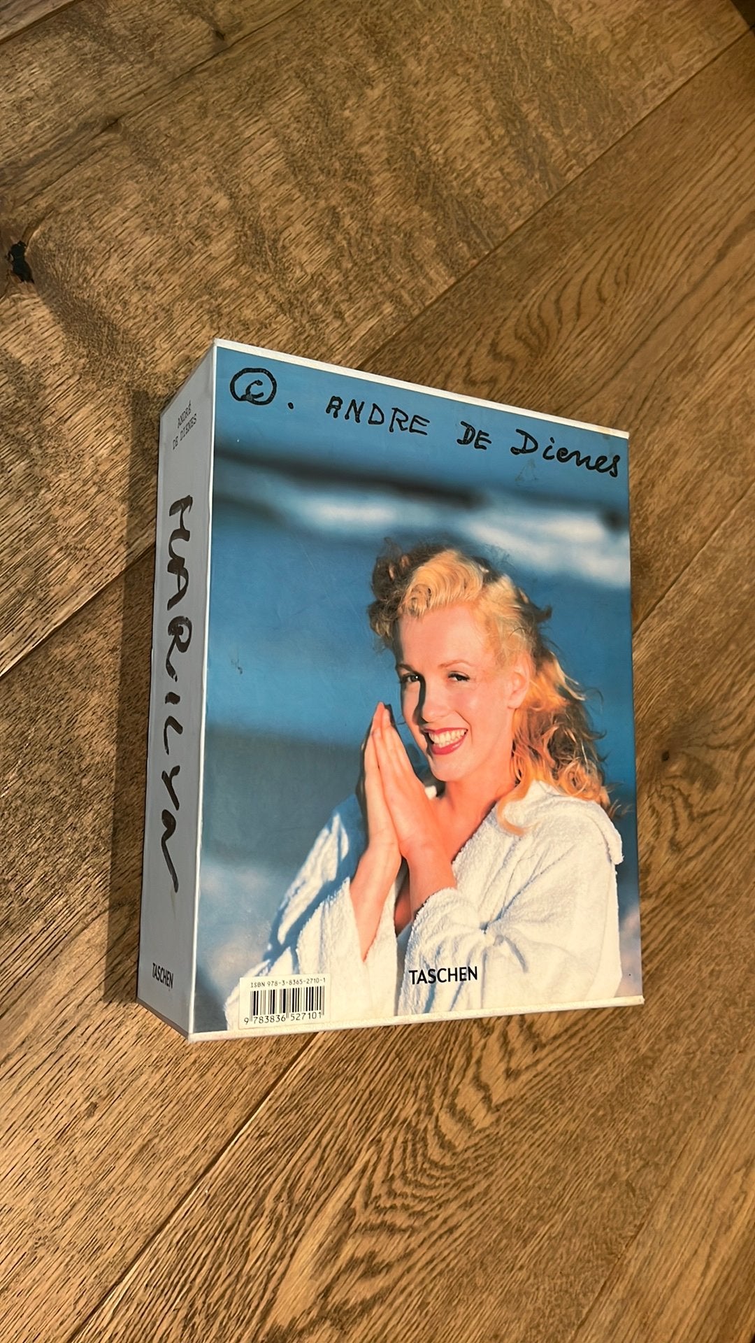 Taschen - Marilyn (Memoirs & Photographs) André de Dienes, Ophalen of Verzenden, Zo goed als nieuw, Film, Tv en Media