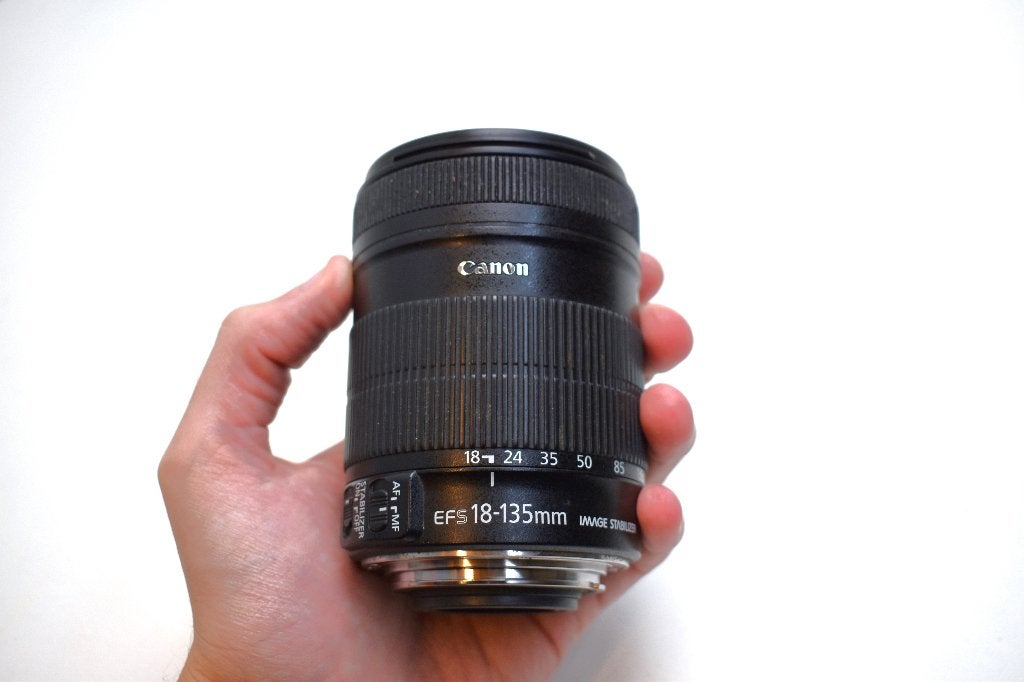 Objectif zoom Canon TOP 18-135 mm EF-S | Objectif numérique, TV, Hi-fi & Vidéo, Enlèvement ou Envoi, Utilisé, Reflex miroir, Canon