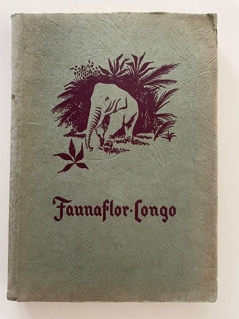 Vintage Verzamel-Album Faunaflor Congo Uitgave Cote D'Or1956, Ophalen of Verzenden, Gelezen, Chocolat Cote D'Or, Plaatjesalbum