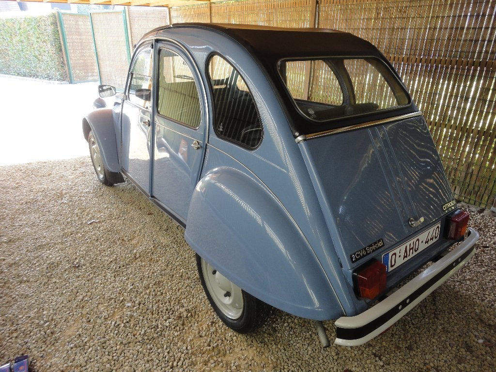 2 CV6 1990 - 1e lak - 60000 km - ORIGINELE STAAT niet gelast, Autos, Achat, 600 cm³, 2CV, Cabriolet