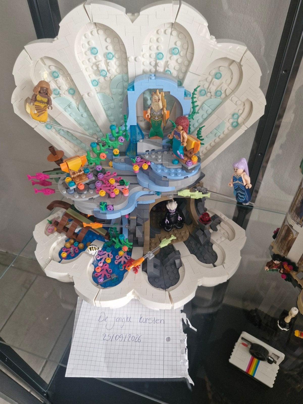 lego kleine zeemeermin, Ophalen