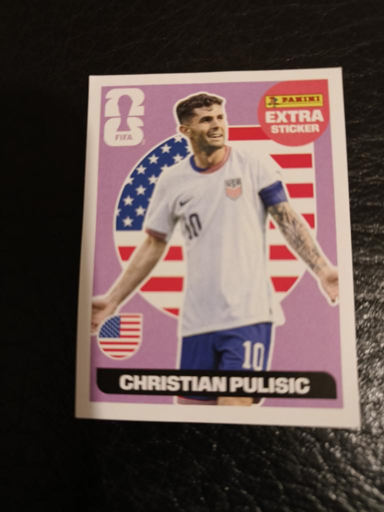 Panini WC 2026: extra sticker Christian Pulisic, Ophalen of Verzenden, Sticker
