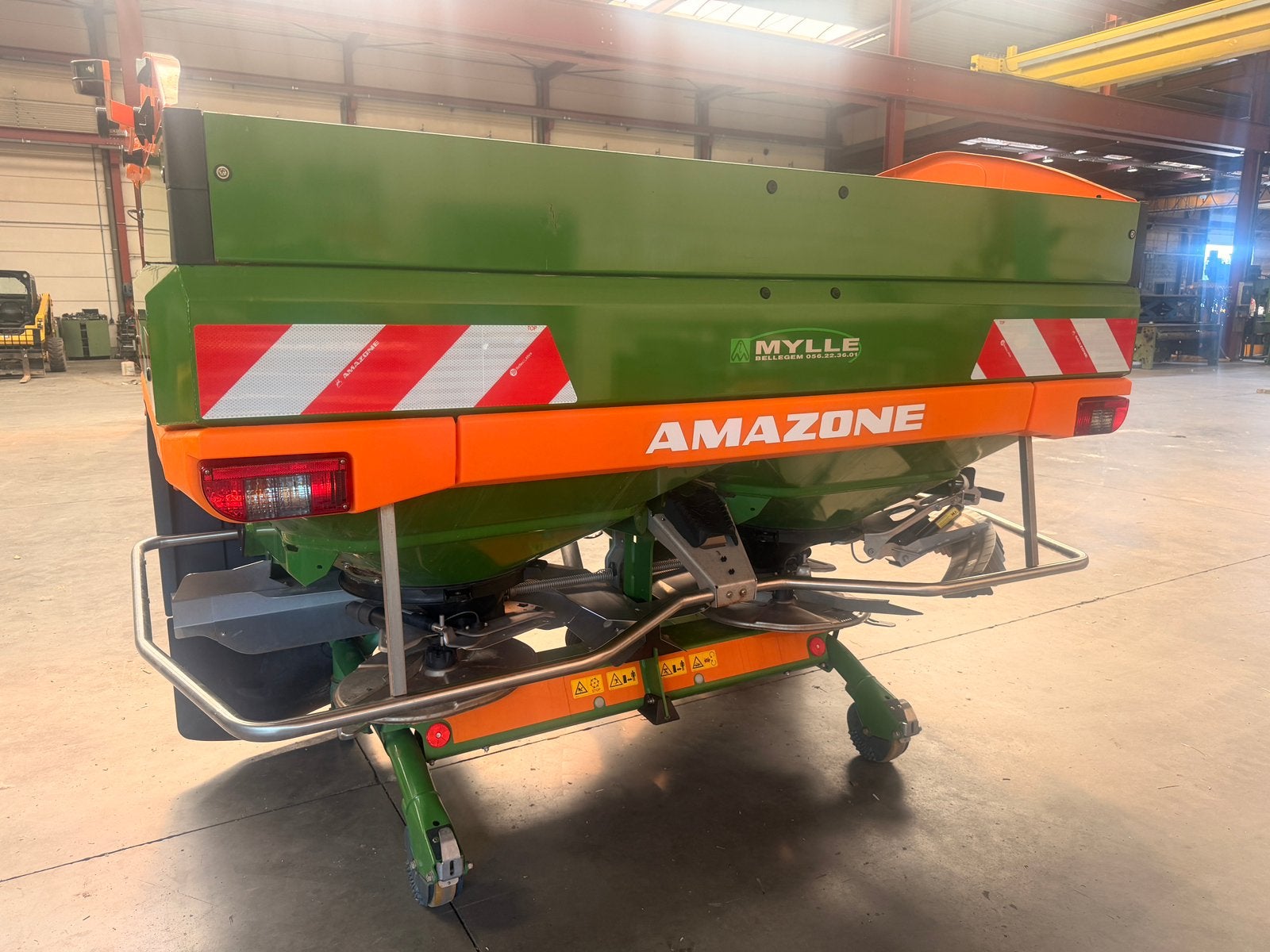 Système de pesage GPS isobus Amazone ZA-V inc. 2018, Enlèvement