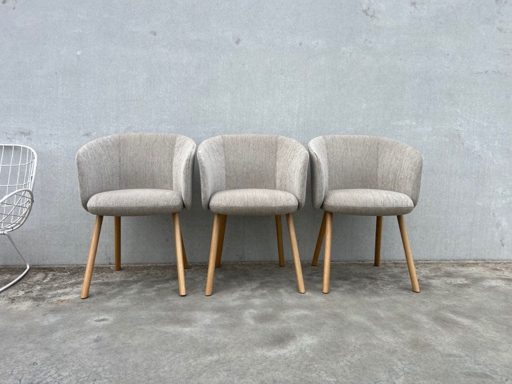 Vitra Mikado stoel, 3x, Huis en Inrichting, Stoelen, Nieuw, Drie, Hout, Stof, Overige kleuren, Verzenden