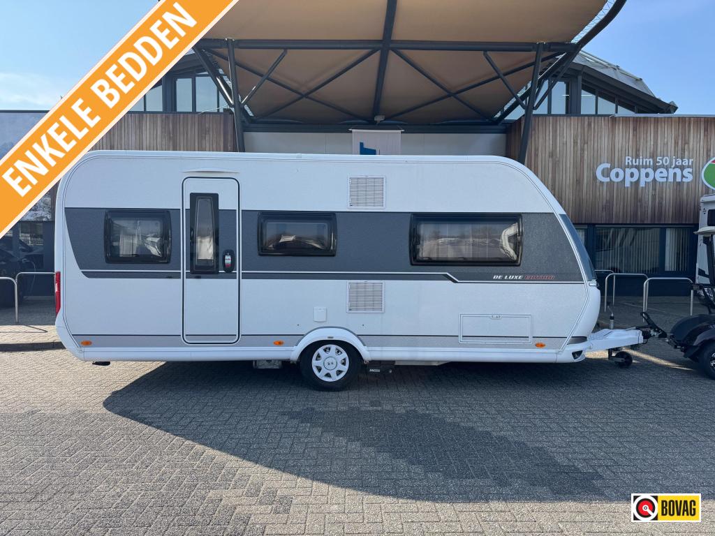 Hobby De Luxe Edition 495 UL 2018 MOVER + VOORTENT!, Rondzit, Hobby, Schokbreker, 4 tot 5 meter