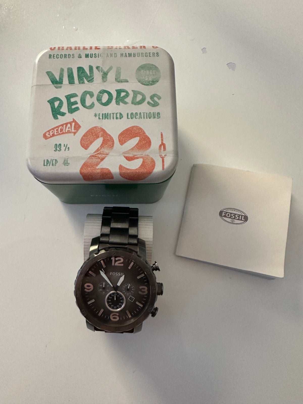 Fossil uurwerk, Ophalen of Verzenden, Gebruikt