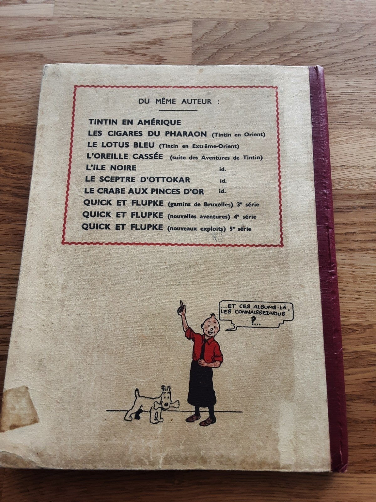 ancienne bd tintin, Ophalen of Verzenden