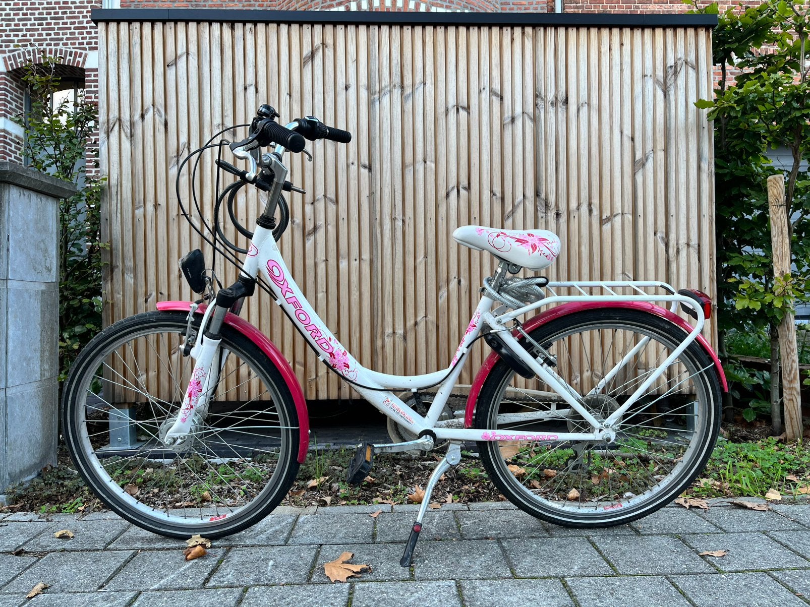 Meisjesfiets oxford 24 inch, Fietsen en Brommers, Ophalen, Versnellingen, Schijfrem, Gebruikt